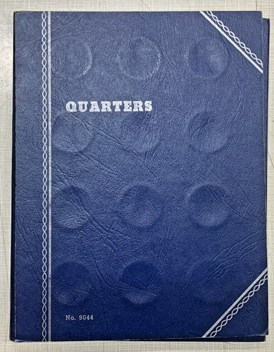 1980-1991 Washington Quarter Set BU/UNC, Whitman Coin Folder (D)