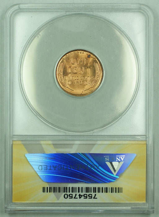 1935-S Lincoln Wheat Cent 1C Coin ANACS MS 65 RB (Looks Better) (20)
