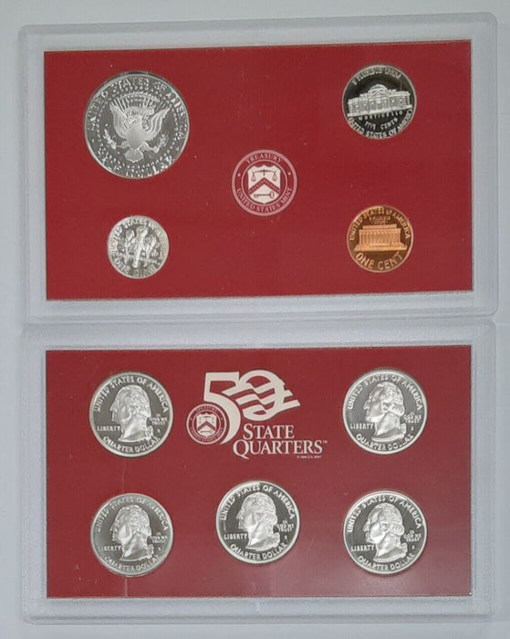 1999-S US Mint Silver Proof Set Gem Coins In OGP W/Box and COA