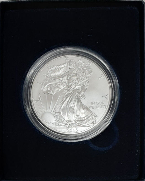 2013-W American Silver Eagle (ASE) Uncirculated Coin in Original Mint Packaging