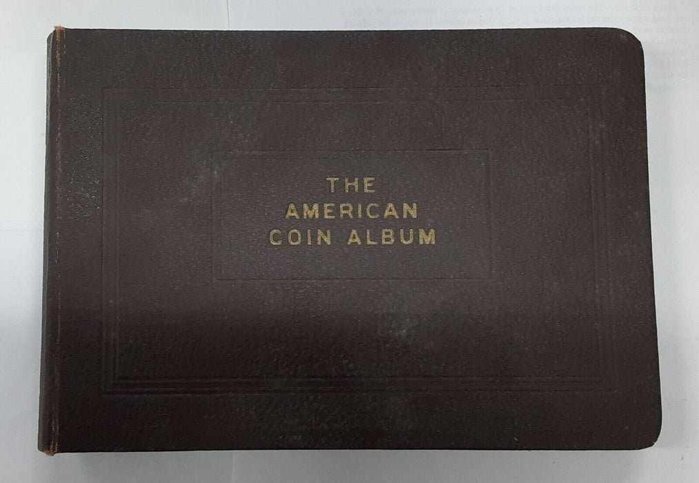 The Meghrig Line Coin Album W/3 Pages No.1450 For US Cents - Used/Rusty