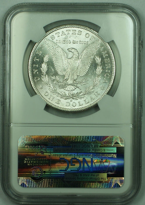 1881-S Morgan Silver $1 Dollar Coin NGC MS 62+ (JG) A