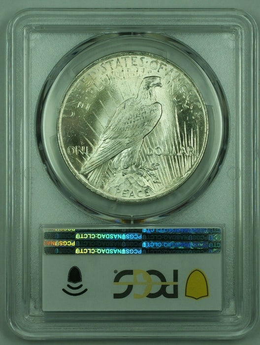 1923 Peace Silver Dollar S$1 PCGS MS-62 (38B)