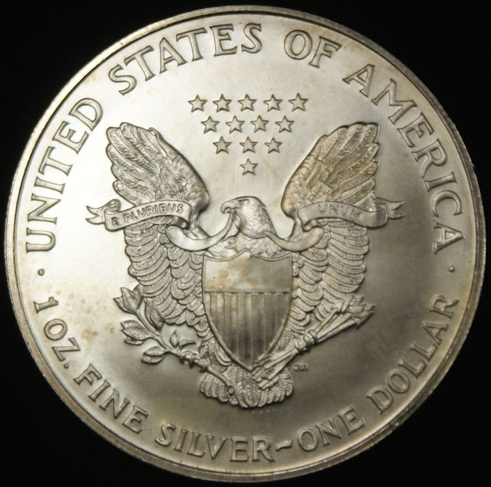 1996 American Silver Eagle ASE  BU in Deluxe Case
