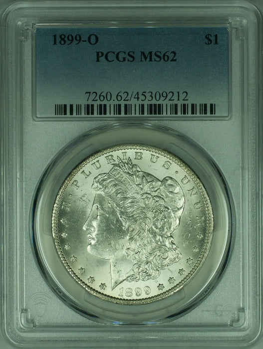 1899-O Morgan Silver Dollar $1 Coin PCGS MS-62  (40)