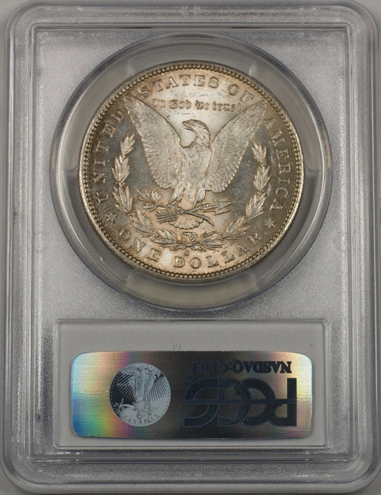 1881-S US Morgan Silver Dollar $1 Coin PCGS MS-63 (Better Coin) Toned BR-13C