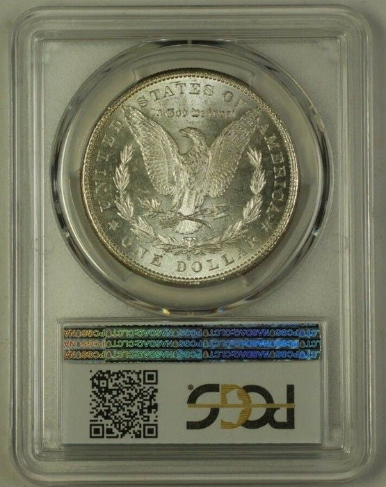 1881-S US Morgan Silver Dollar $1 Coin PCGS MS-63 (E) 9