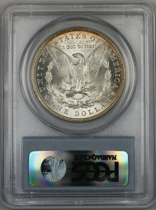 1886 Morgan Silver Dollar $1 PCGS MS-62 (Better Coin) (L) RL