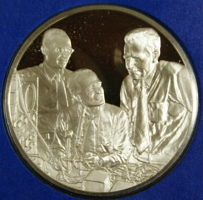 Progress in Electronics Commemorative Medal, Silver