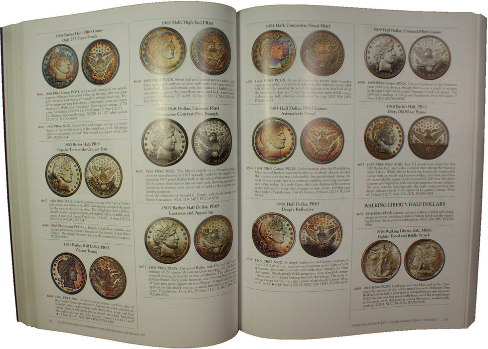 January 8-12 2014 U.S. Coin Auction Catalog #1201 Heritage (A80)