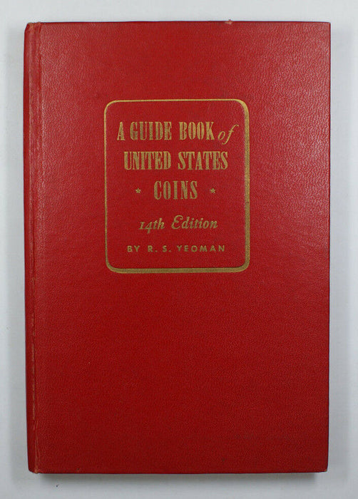 1961 Red Book A Guide Book of United States Coins Price Guide 14th Edition