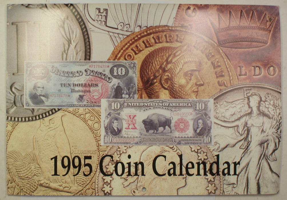1995 Coin Calendar by Krause Publications