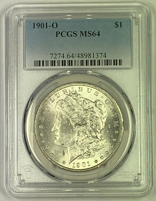1901-O Morgan Silver $1 Dollar Coin PCGS MS 64 (6) B