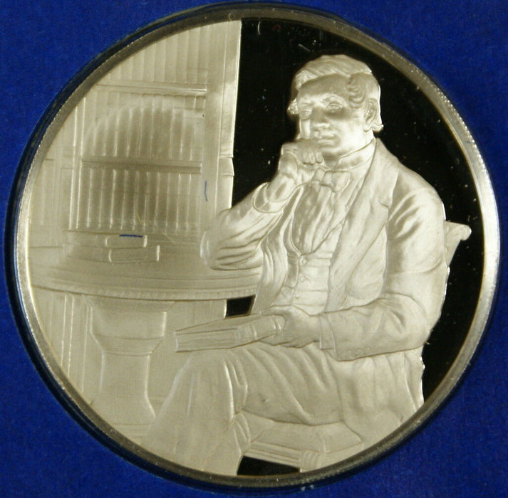 American Folklore Commemorative Medal, Proof Silver