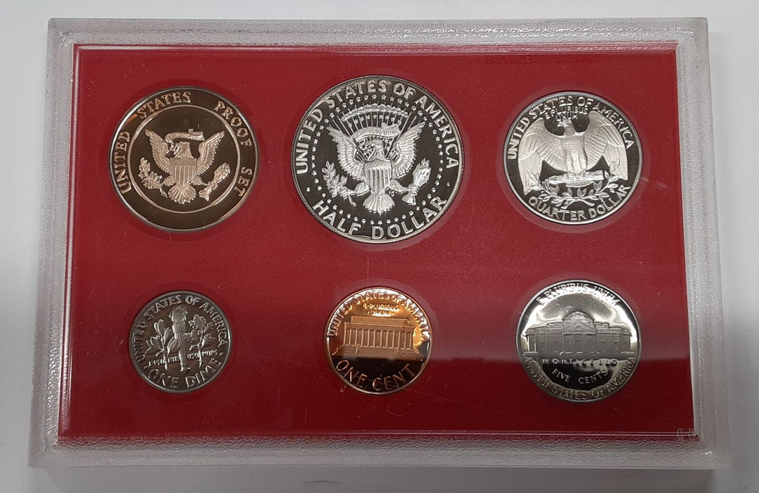 1982-S US Mint Proof Set 5 Gem Coins as Issued
