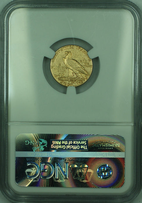 1913 $2.5 Indian Head-Quarter Eagle Gold Coin NGC AU 58