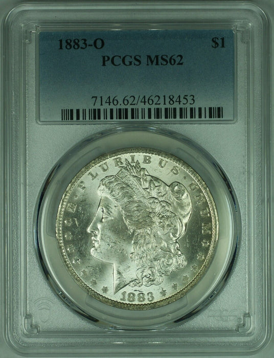 1883-O Morgan Silver Dollar  PCGS MS-62   (25B)