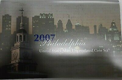 2007 P&D United States 28 Coin BU Mint Set as Issued In OGP & COA