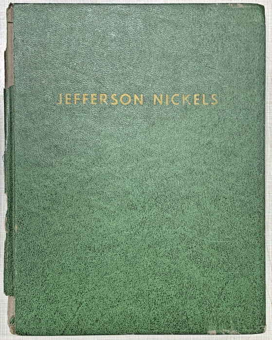 1938-1962 Jefferson Nickel Complete Set-Old Green Whitman Album (F)