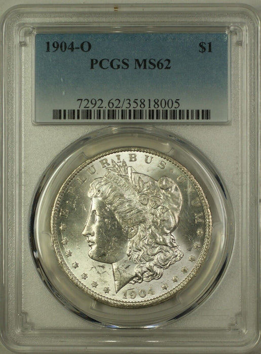 1904-O Morgan Silver Dollar $1 Coin PCGS MS-62 (17F)