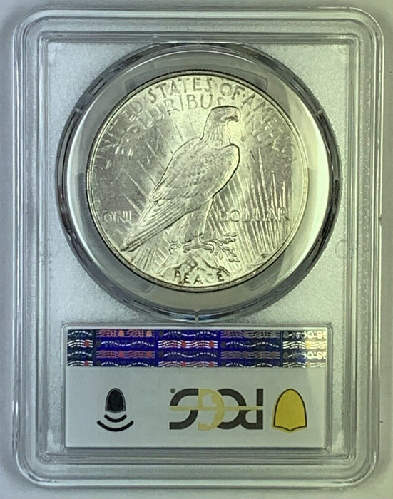 1923 Peace Silver $1 Dollar Coin PCGS MS 62 (9) A