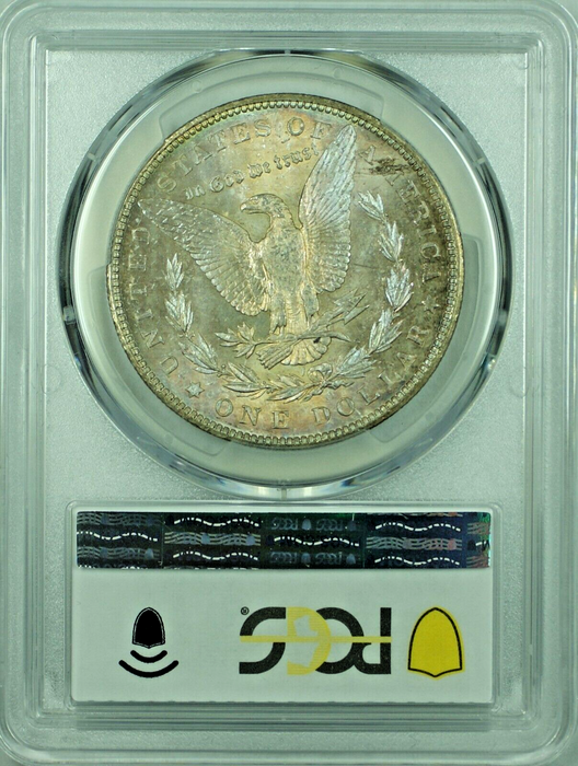 1904-O Morgan Silver Dollar $1 Coin Toned REV PCGS MS 64 (48) D