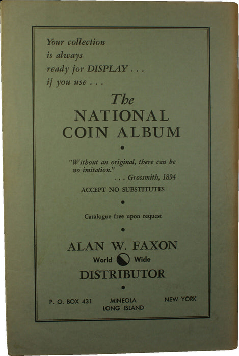 March 1963 The Numismatist for Collectors of Coins Medals Tokens Paper Money