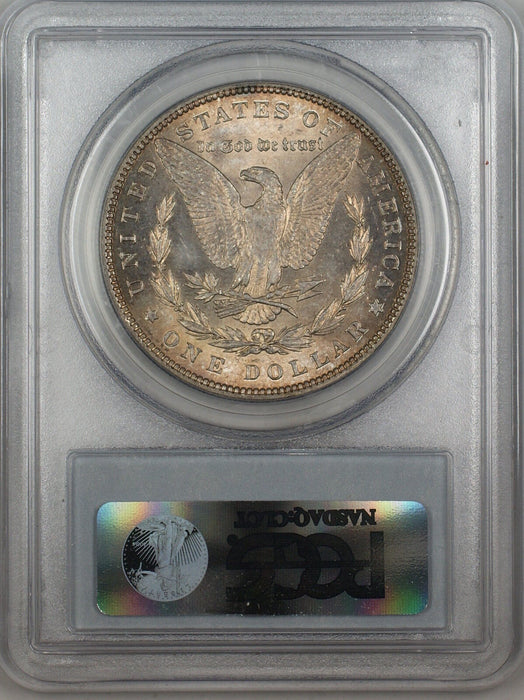 1886 Morgan Silver Dollar $1 PCGS MS-62 Toned (Better Coin) (3A)