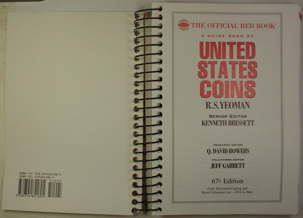 Whitman Red Book Guide of United States Coins 2014 67th Edition by R.S. Yeoman