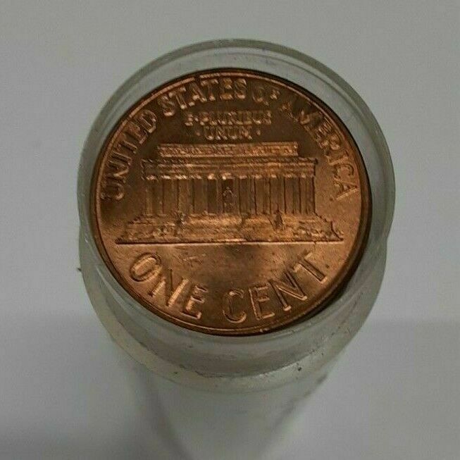 1961 United States UNC Roll Of Lincoln Cents 50 Coins Total in Tube