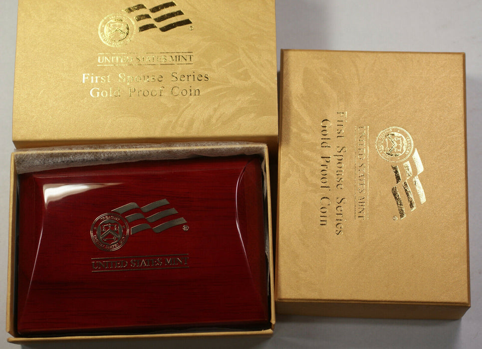 2008-W Elizabeth Monroe First Spouse 1/2 Oz 9999 Gold $10 Coin NGC PF-69 (JAB)