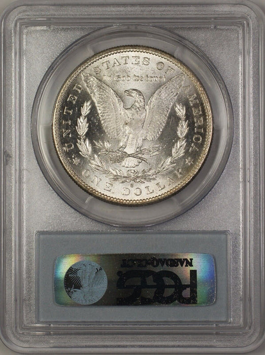 1881-S Morgan Silver Dollar $1 Coin PCGS MS-63 (Better Coin) DGH