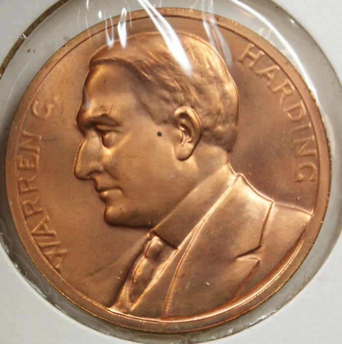 Warren G. Harding U.S. Mint Presidential Medal