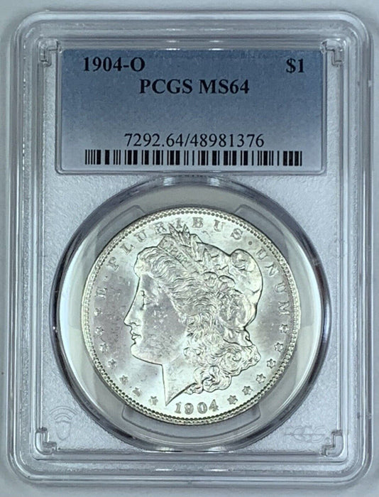 1904-O Morgan Silver $1 Dollar Coin PCGS MS 64 (9)