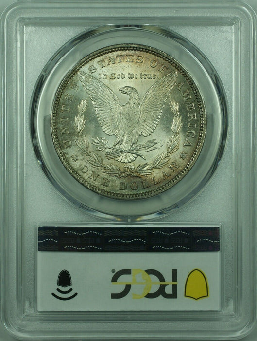 1886 Morgan Silver Dollar Coin PCGS MS-63 With Toning  (47C)