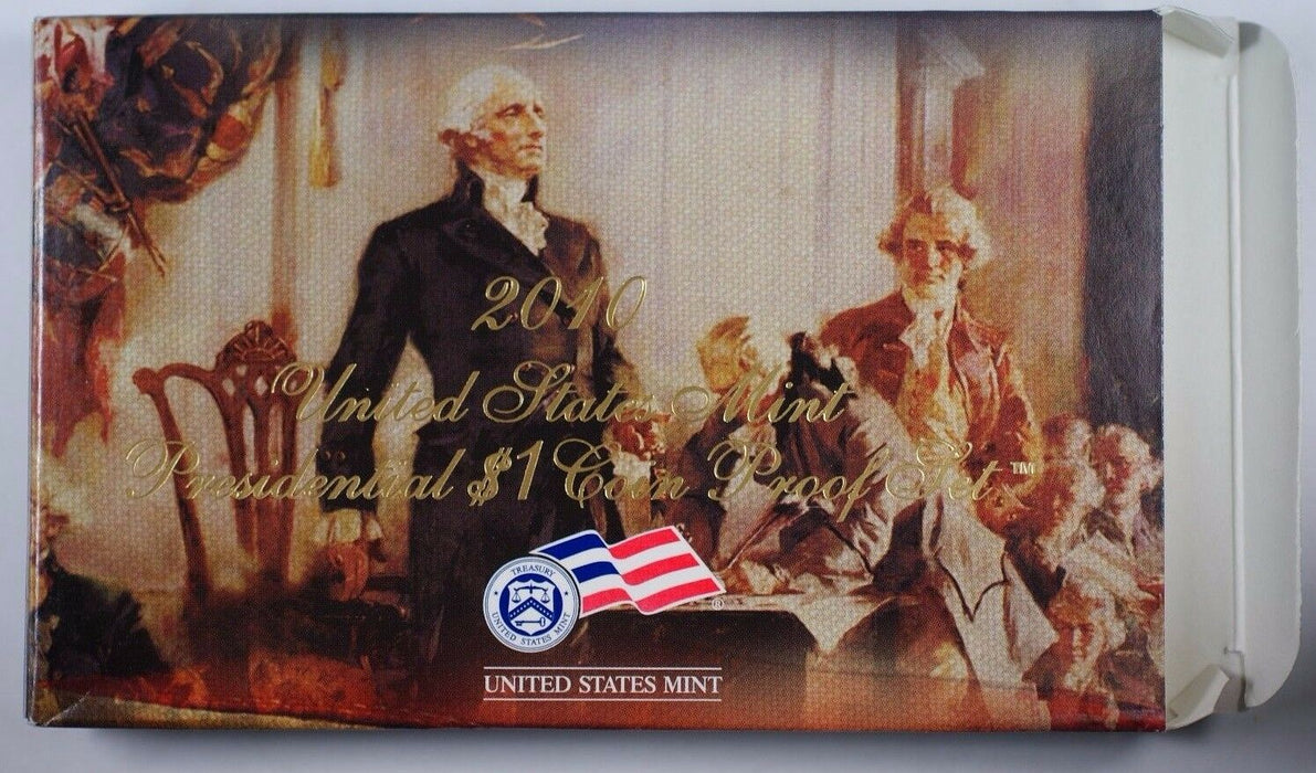 2010 United States Presidential Proof Set With Box and COA