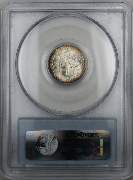 1951-S Silver Roosevelt Dime, PCGS MS-66, Toned, Brilliant Coin