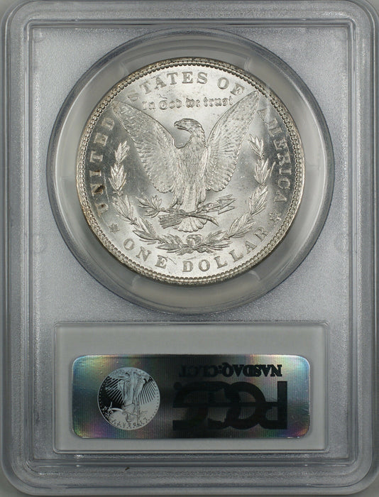 1889 Morgan Silver Dollar $1 Coin PCGS MS 62 (Better Coin 12)