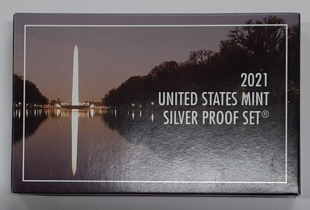 2021-S U.S. Mint 7 Coin Silver Proof Set as Issued in Original Mint Packaging