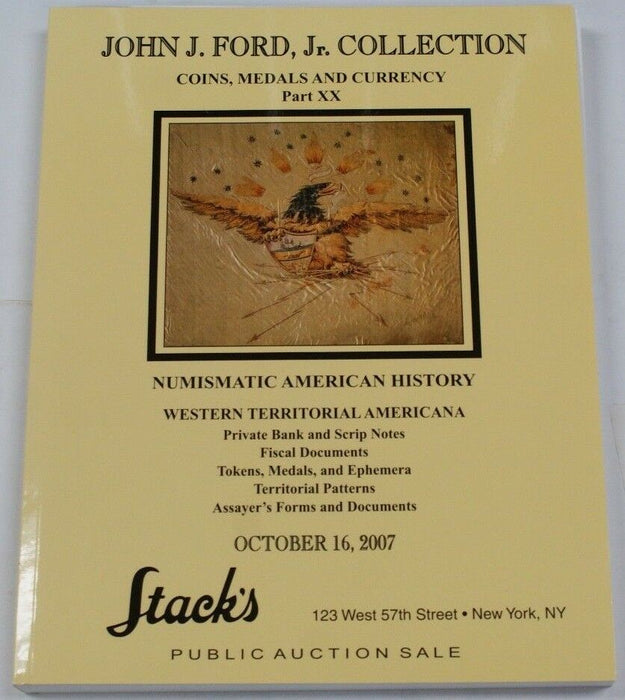 Stack's John Ford Collection Catalog Western Territorial Americana 2007 RSE B25
