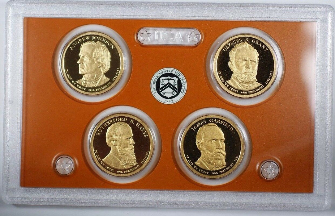 2011 United States Presidential Proof Set With Box and COA