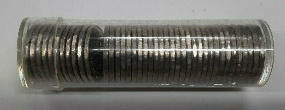 1959 Canada BU Roll Of 5 Cents 'Nickels'  40 Coins Total