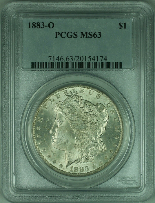 1883-O Morgan Silver Dollar Coin $1 PCGS MS63 (32 B)