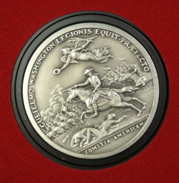 William Washington- America's First Medals- U.S.Mint Pewter w/Display Case