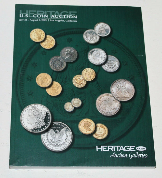 Heritage U.S. Coin Auction Catalog July 31 - August 2 2009 Los Angeles WW18SS