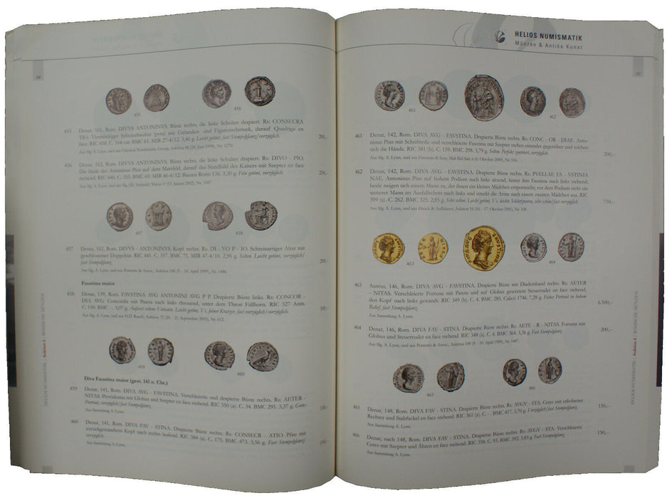 Oct 14 2009 Helios Numismatics Coins and Antique Art Auction #4 Catalog (A126)