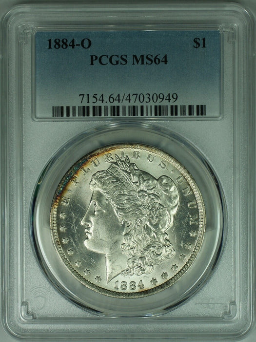 1884-O Morgan Silver Dollar Coin  PCGS MS-64   (39B)