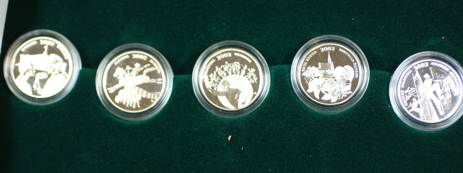 Festivals of Canada 50 Cent Proof Set- 13 Sterling Silver Proof Coins w/Box& COA