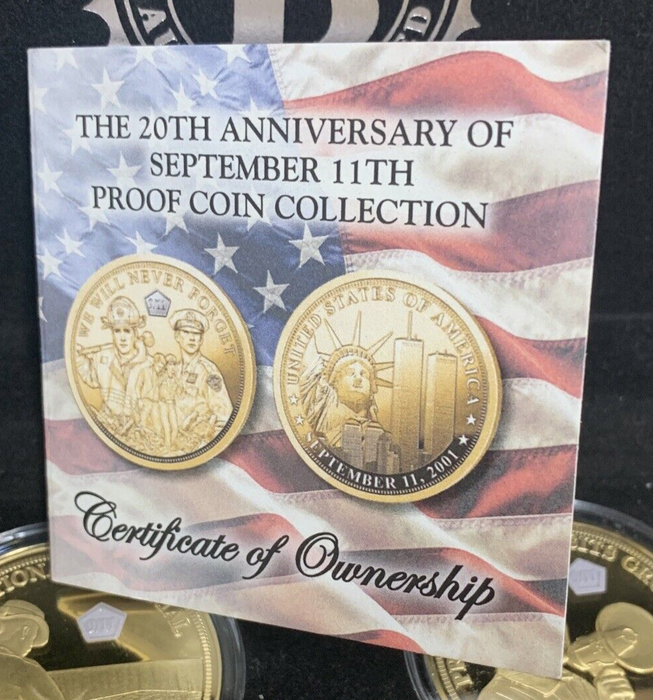 2020 20Th Anniversary Of Setp 11Th Proof Coin Collection-Bradford Exchange Mint