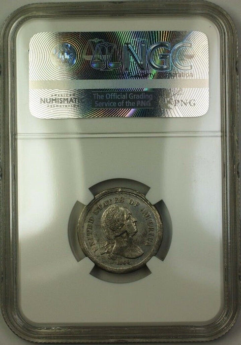 1866 Nickel Pattern 5c Coin NGC PF-58 *Private Restrike* J-526 Judd WW